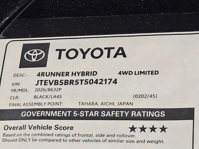2026 Toyota 4Runner Limited