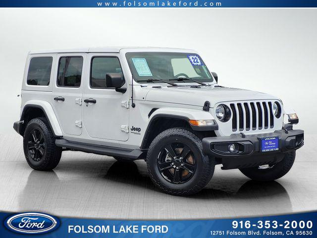 2022 Jeep Wrangler Unlimited Sahara Altitude 4x4 for sale in Folsom, CA