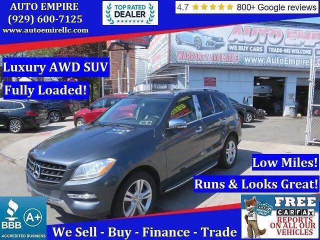 2014 Mercedes-Benz ML 350 4MATIC for sale in Brooklyn, NY
