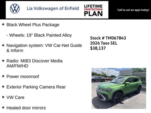2026 Volkswagen Taos SEL