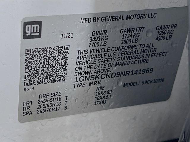 2022 Chevrolet Suburban 4WD LT