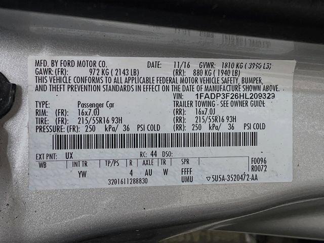 2017 Ford Focus SE