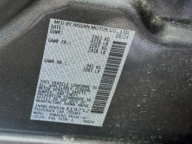 2025 Nissan Altima SV FWD