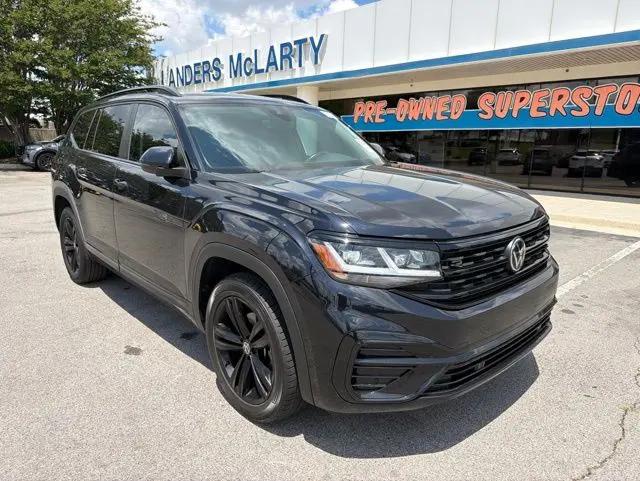 2023 Volkswagen Atlas 3.6L V6 SEL R-Line Black