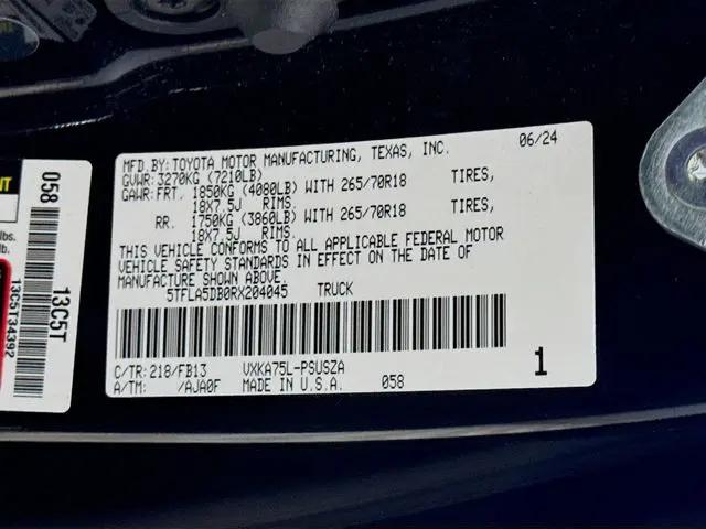 2024 Toyota Tundra SR5