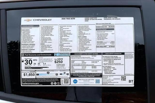 2026 Chevrolet Trax FWD ACTIV