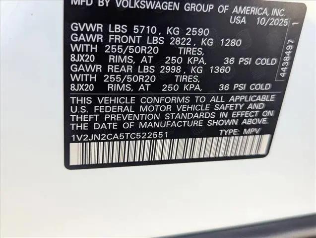 2026 Volkswagen Atlas SE with Technology