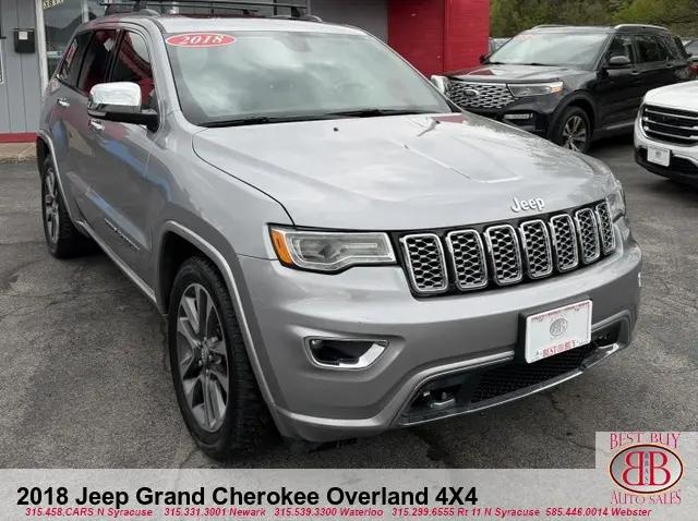 2018 Jeep Grand Cherokee Overland 4x4 for sale in North Syracuse, NY