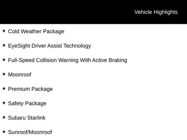 2025 Subaru Crosstrek Premium