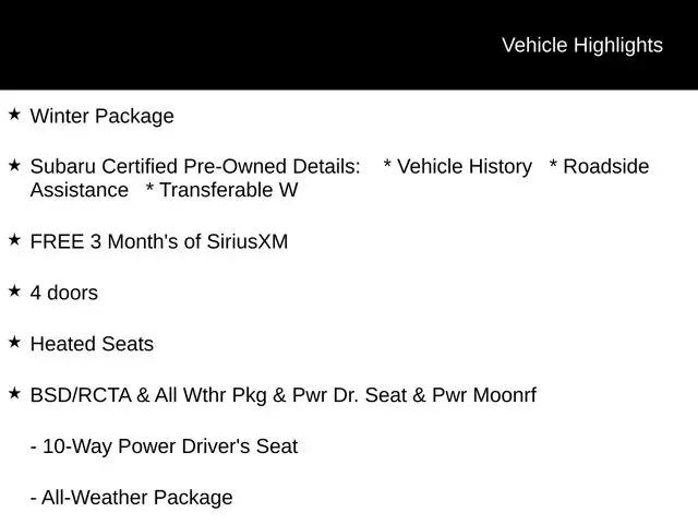 2025 Subaru Crosstrek Premium