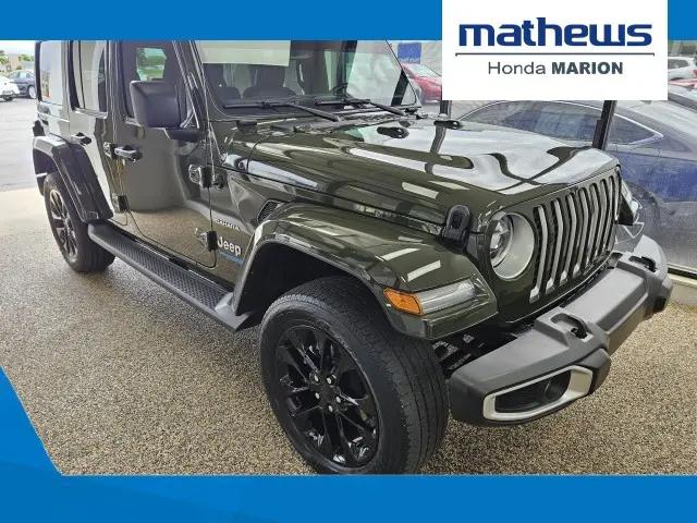2021 Jeep Wrangler 4xe Unlimited Sahara 4x4 for sale near Marion, OH