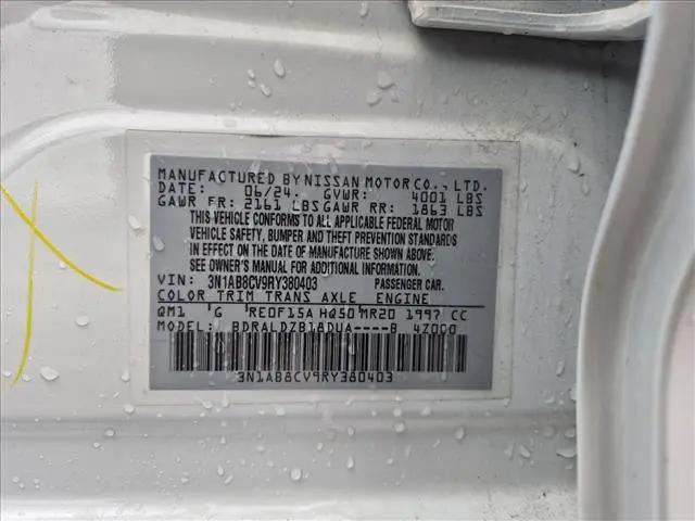 2024 Nissan Sentra SV Xtronic CVT