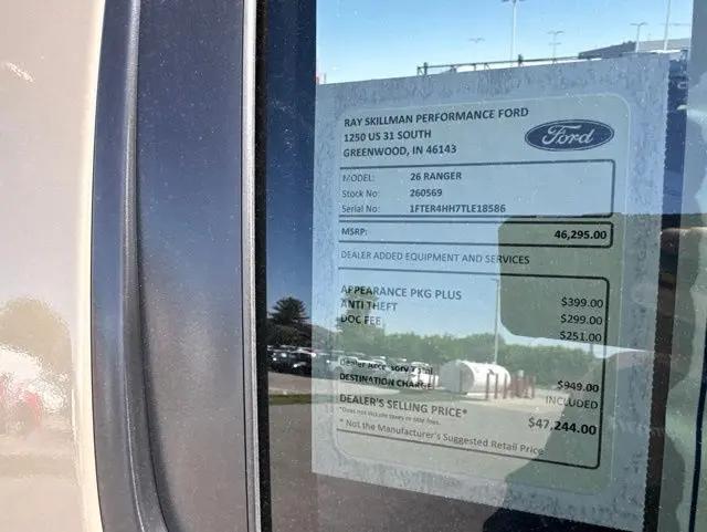 2026 Ford Ranger XLT