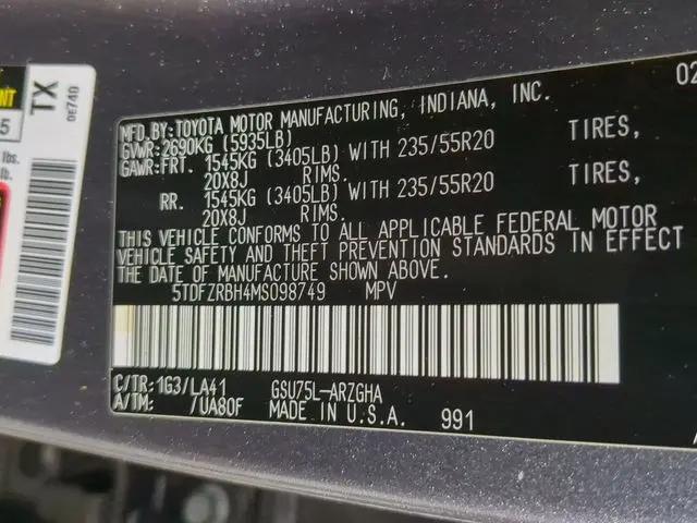 2021 Toyota Highlander Platinum