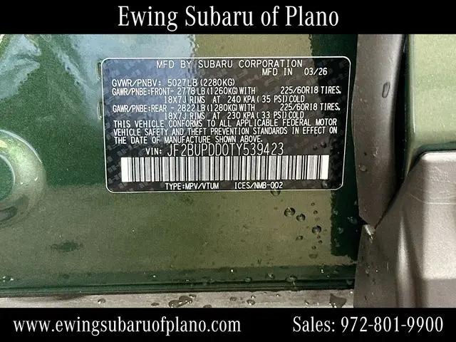 2026 Subaru Outback Limited