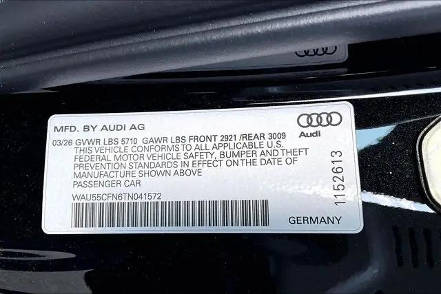 2026 Audi A6 Premium Plus quattro S tronic