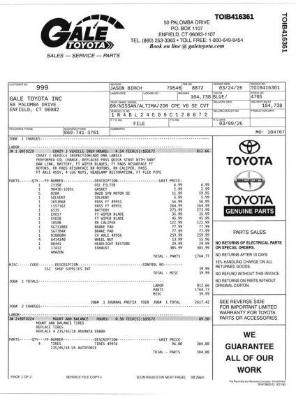 2009 Nissan Altima 3.5 SE