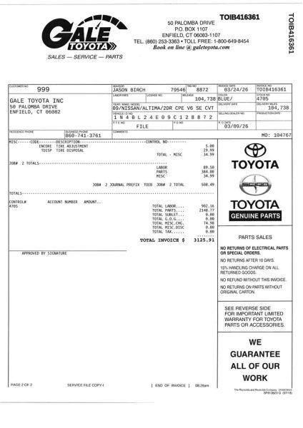 2009 Nissan Altima 3.5 SE