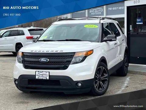2014 Ford Explorer Sport for sale in Abington, MA