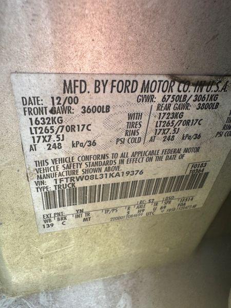 2001 Ford F-150 LARIAT