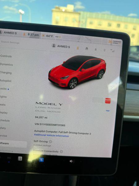 2021 Tesla Model Y Long Range Dual Motor All-Wheel Drive