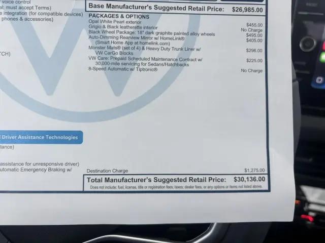 2026 Volkswagen Jetta SE