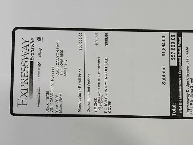 2026 Ram 1500 Express Crew Cab 4x4 5'7" Box