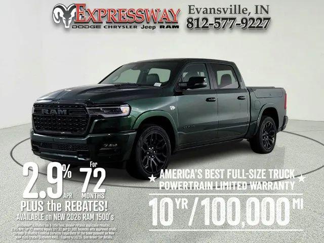 2026 Ram 1500 Limited Crew Cab 4x4 5'7" Box for sale in Evansville, IN