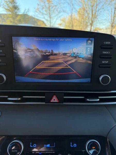 2021 Hyundai Elantra Hybrid Blue