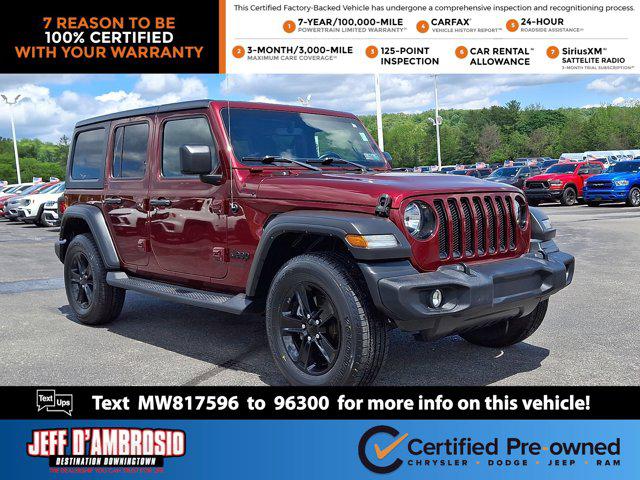 2021 Jeep Wrangler Sport Altitude 4x4 for sale in Downingtown, PA