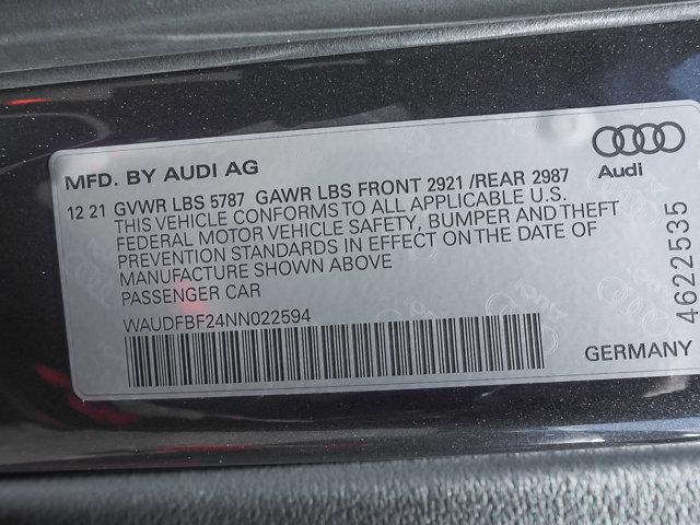 2022 Audi S6 Premium Plus TFSI quattro Tiptronic