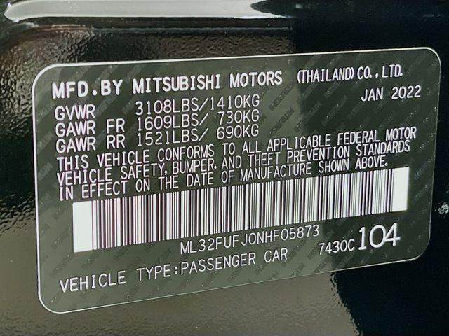 2022 Mitsubishi Mirage G4 LE