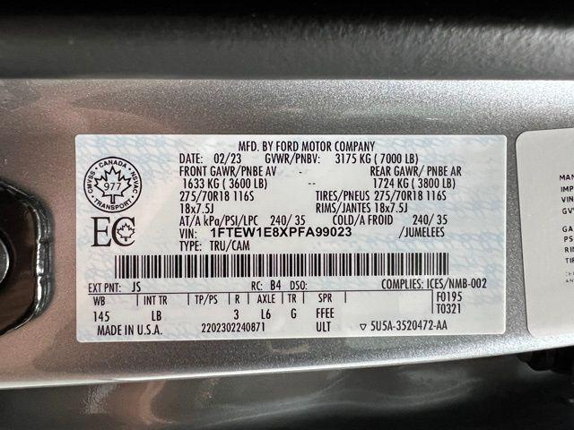 2023 Ford F-150 Tremor