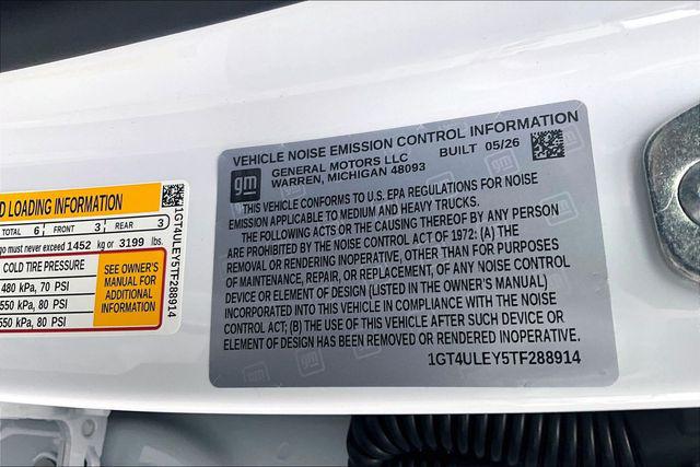 2026 GMC Sierra 2500HD Crew Cab, Standard Bed, Pro, 4WD