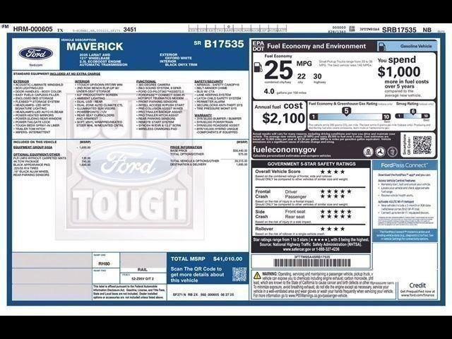 2025 Ford Maverick Lariat