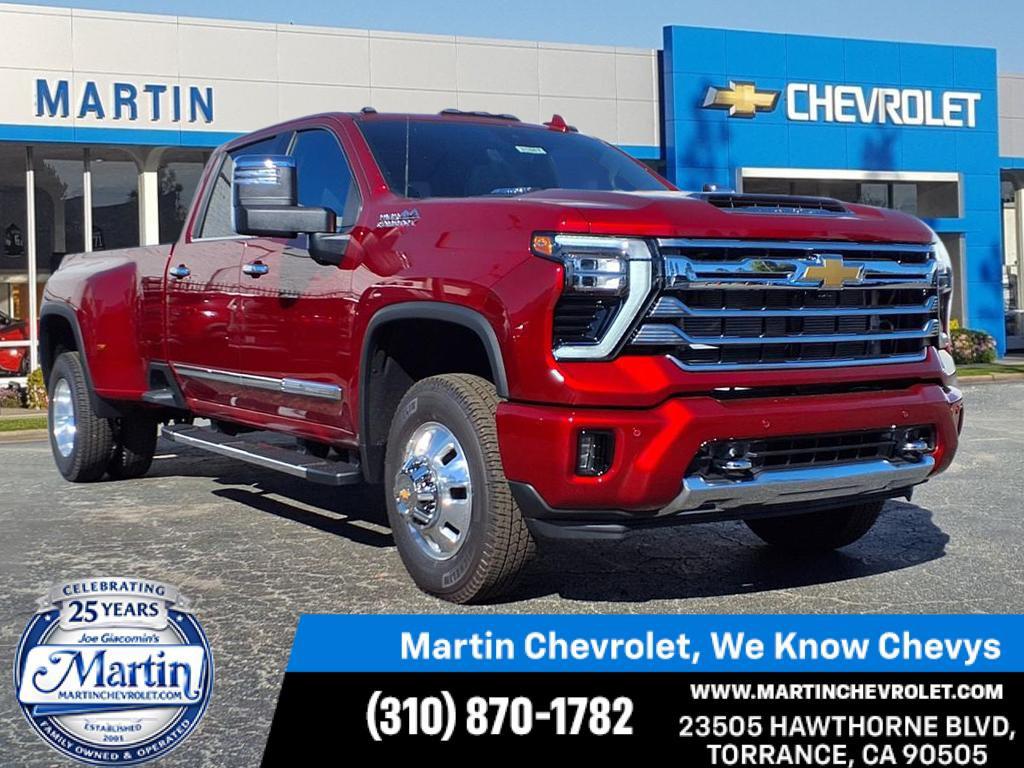 Radiant Red Tintcoat 2026 Chevrolet Silverado 3500HD High Country Crew Cab LB 4WD Pickup Truck Four-Wheel Drive Automatic