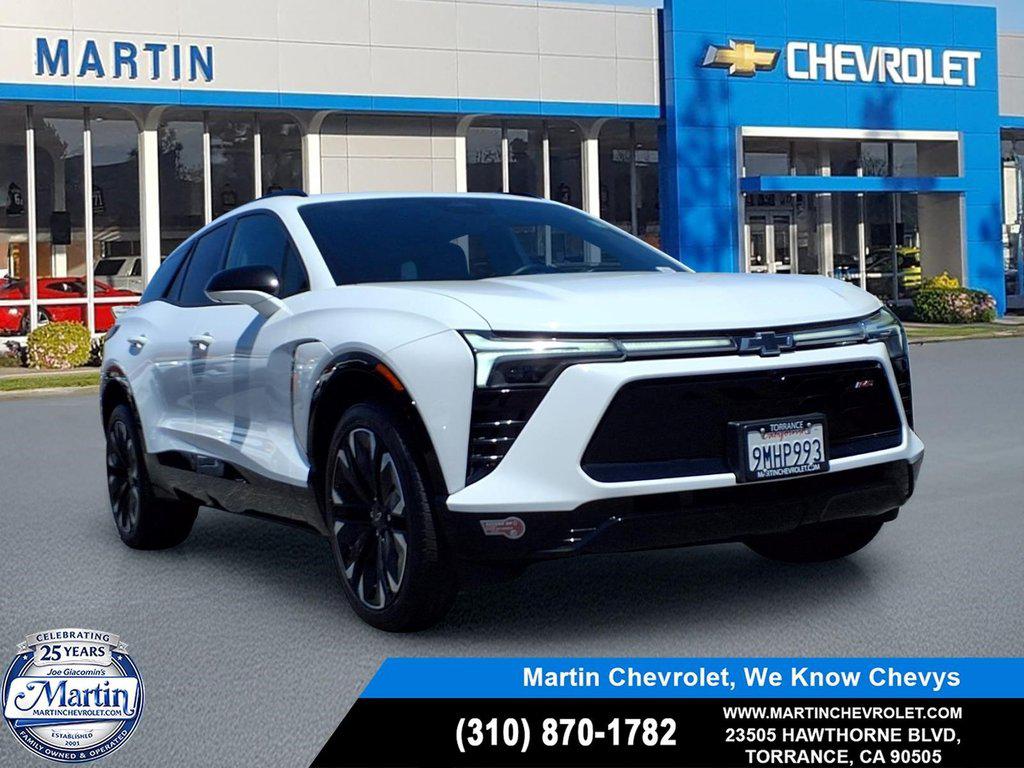 Summit White 2024 Chevrolet Blazer EV RS eAWD SUV / Crossover All-Wheel Drive Automatic