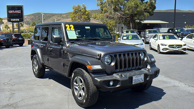 2022 Jeep Wrangler Unlimited Sport S 4x4 for sale in San Luis Obispo, CA