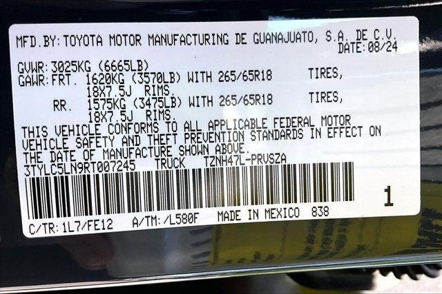 2024 Toyota Tacoma TRD Sport 4WD