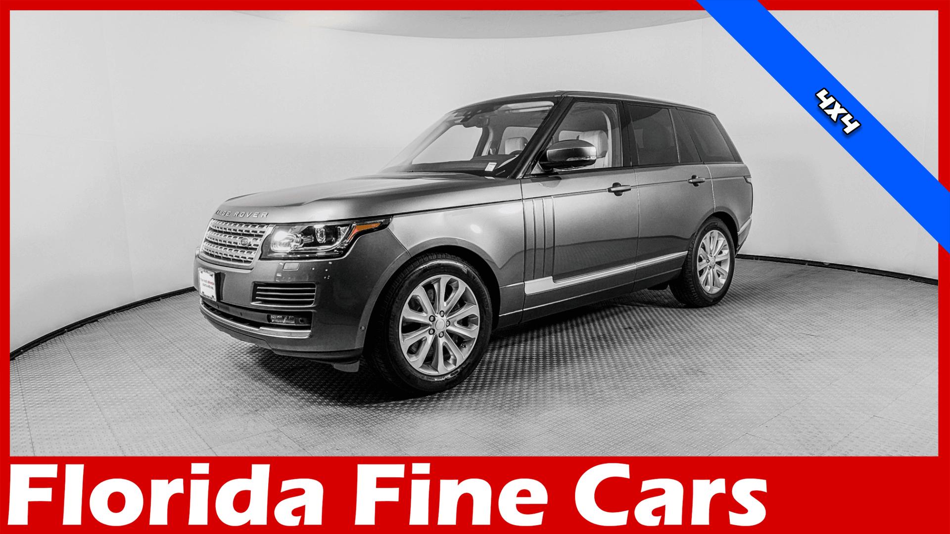 Gray (Corris Grey) 2017 Land Rover Range Rover V6 HSE 4WD SUV / Crossover All-Wheel Drive Automatic