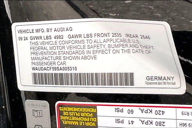 2025 Audi A5 Sportback Premium 45 TFSI S line quattro S tronic