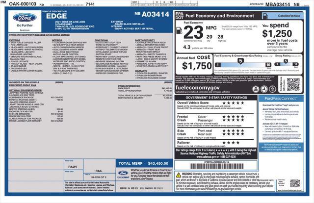 2021 Ford Edge ST-Line