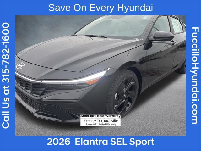 2026 Hyundai Elantra SEL Sport for sale in WATERTOWN, NY