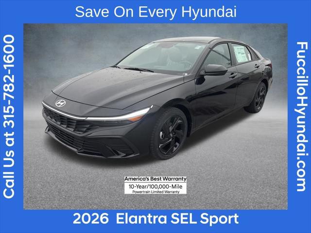 2026 Hyundai Elantra SEL Sport