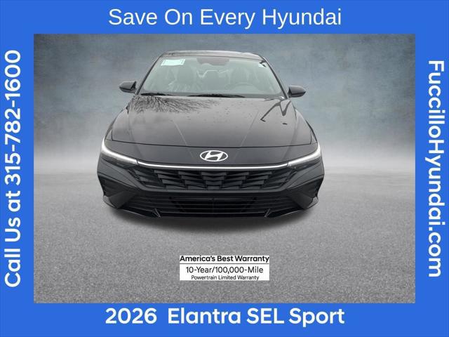 2026 Hyundai Elantra SEL Sport