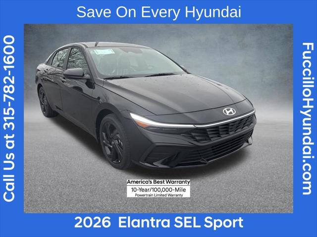 2026 Hyundai Elantra SEL Sport