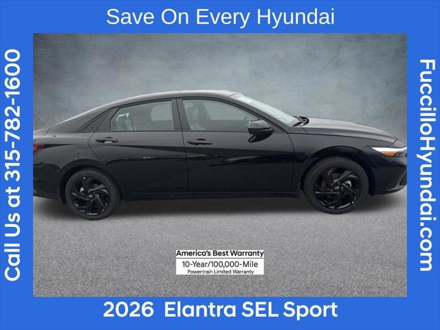 2026 Hyundai Elantra SEL Sport