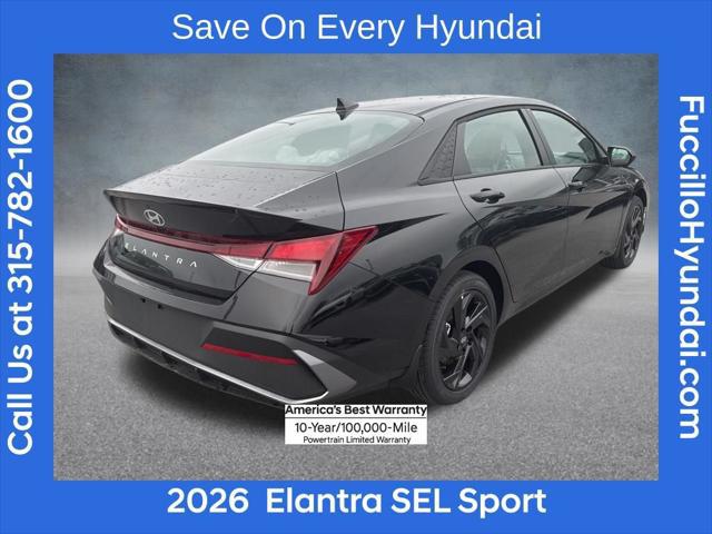 2026 Hyundai Elantra SEL Sport