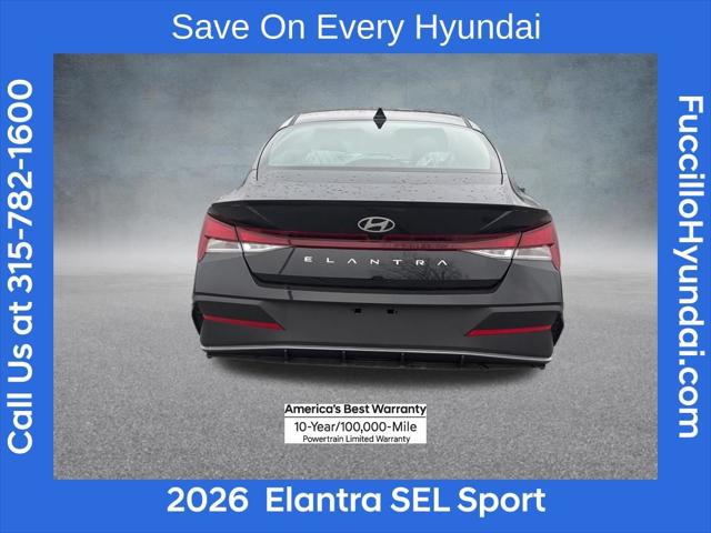 2026 Hyundai Elantra SEL Sport