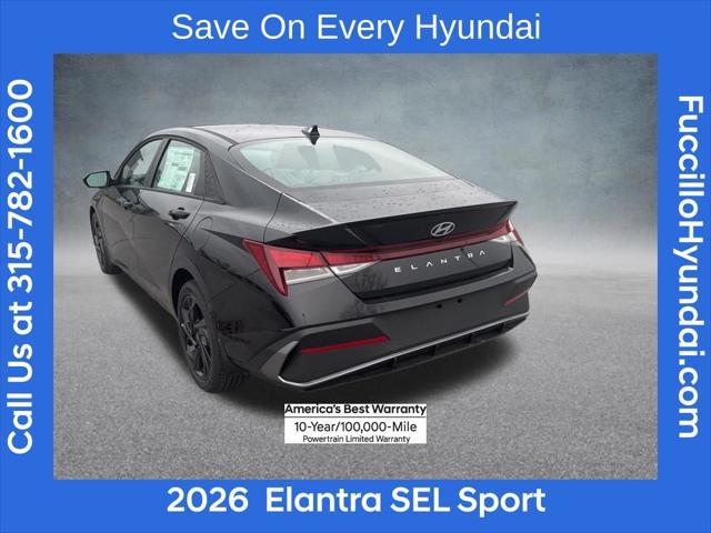 2026 Hyundai Elantra SEL Sport